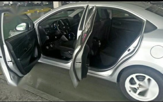 Silver Toyota Vios 2015 for sale in Manila-5