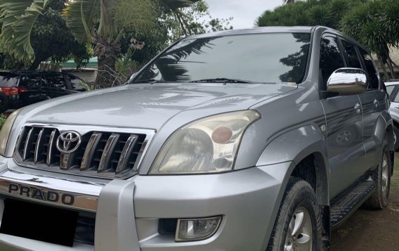 Silver Toyota Land cruiser prado for sale in Cebu City-1