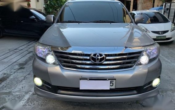 Grey Toyota Fortuner for sale in Mandaluyong City