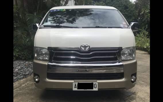 Selling White Toyota Hiace 2015 in Manila-1