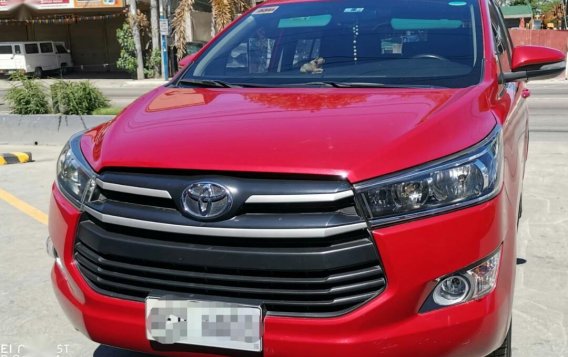 Red Toyota Innova for sale in Danao