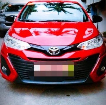 Red Toyota Vios for sale in Manila-1