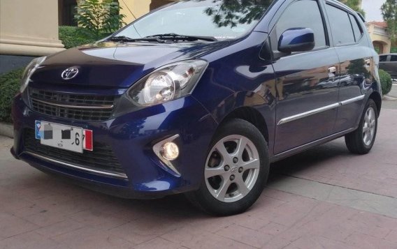 Sell Blue 2016 Toyota Wigo in Manila