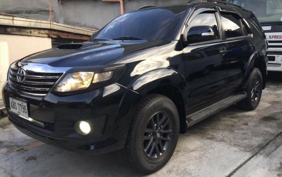 Black Toyota Fortuner 2016 for sale in Manila