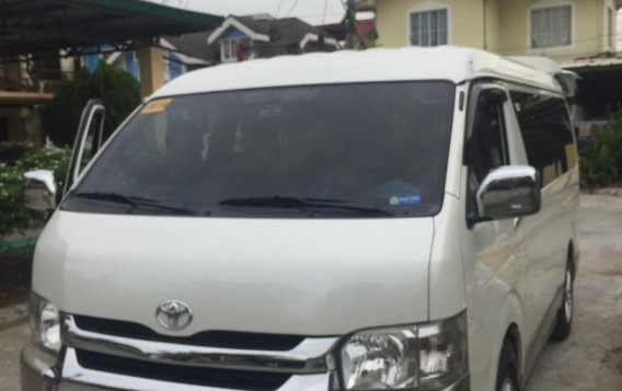 White Toyota Hiace 2017 for sale in San Juan City-2