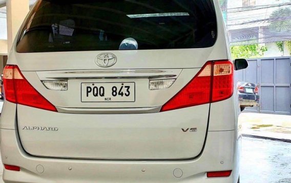 Selling White Toyota Alphard in Manila-3