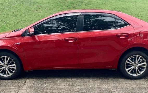 Red Toyota Corolla altis for sale in Manila-1