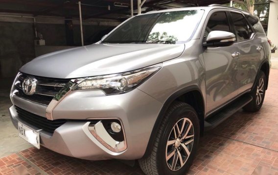 Sell Grey 2017 Toyota Fortuner in Lipa-1
