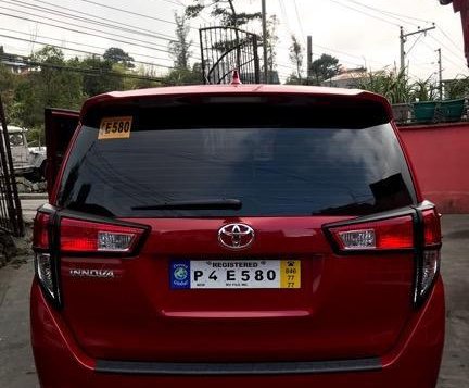 Selling Red Toyota Innova in Baguio