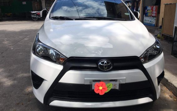 White Toyota Yaris for sale in Manila