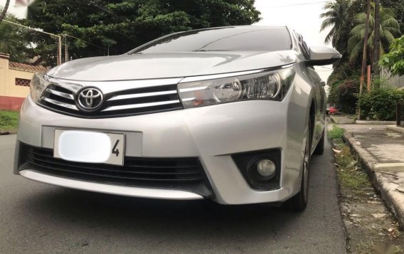 Silver Toyota Corolla altis for sale in Manila-1