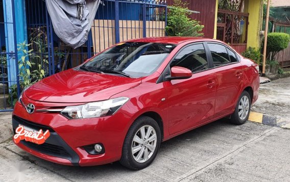 Red Toyota Vios for sale in Manila-1