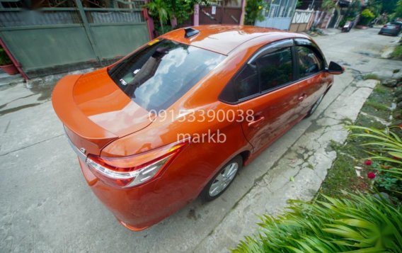Orange Toyota Vios for sale in Manila-4