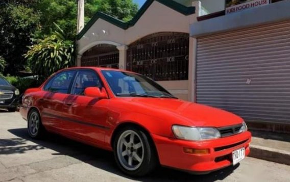 Selling Red Toyota Corolla in Quezon City