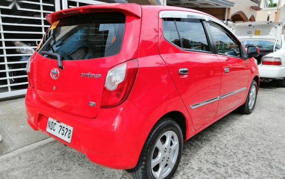 Red Toyota Wigo for sale in Manila-3