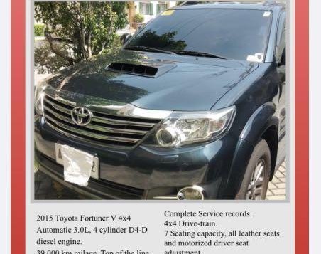 Selling Black Toyota Fortuner in Pasig