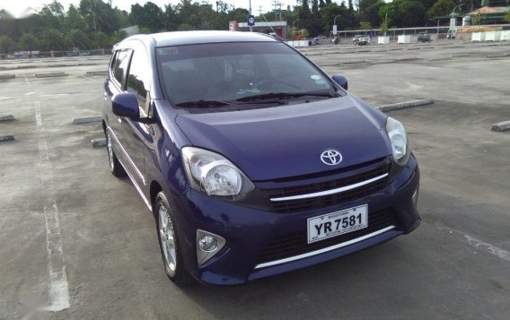 Blue Toyota Wigo for sale in Lipa-6