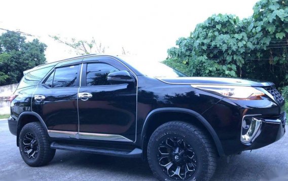 Black Toyota Fortuner 2019 for sale in Davao City-2