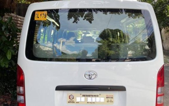 White Toyota Hiace Manual 2019 for sale in Quezon City-9