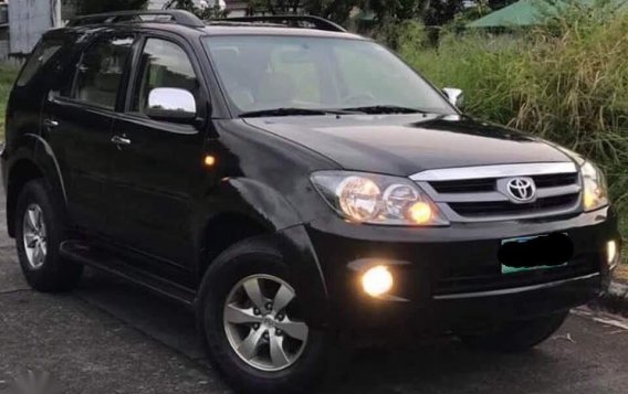 Selling Black Toyota Fortuner 2016 in Parañaque