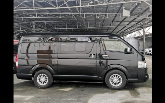 Selling Black Toyota Hiace Super Grandia 2018 Van at 20613 km in Manila-1