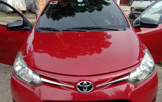 Red Toyota Vios 2016 for sale in Cebu City