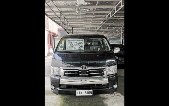 Selling Black Toyota Hiace Super Grandia 2018 Van at 20613 km in Manila