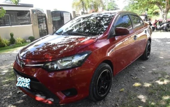 Sell Red 2015 Toyota Vios in Santiago-3