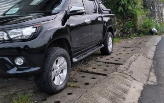 Sell Black 2017 Toyota Hilux Double Cab Turbo in La Trinidad-1