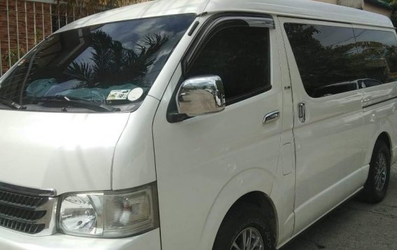 White Toyota Hiace Super Grandia 2008 for sale in Manila-2