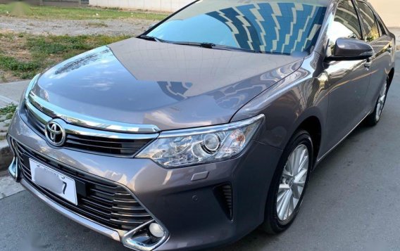 Grey Toyota Camry 2016 for sale in Manila-1