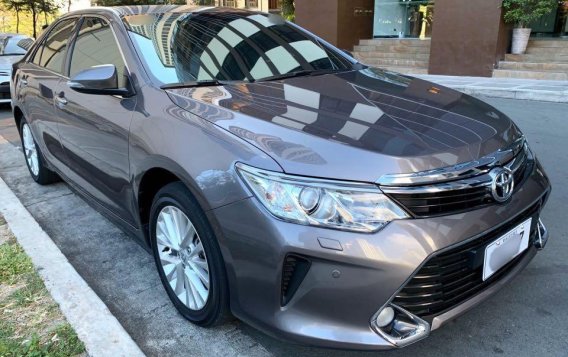 Grey Toyota Camry 2016 for sale in Manila