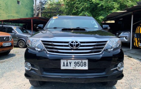 Sell Black 2015 Toyota Fortuner in Mandaluyong