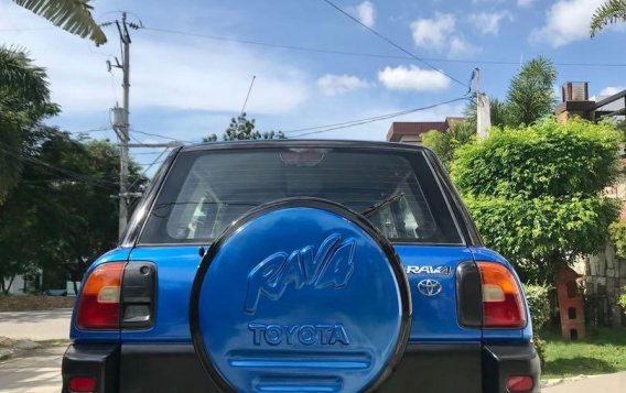 Blue Toyota RAV4 1996 for sale in Manila-1