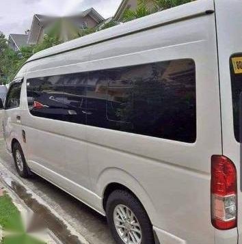 White Toyota Hiace Super Grandia 2016 for sale in Parañaque City-1