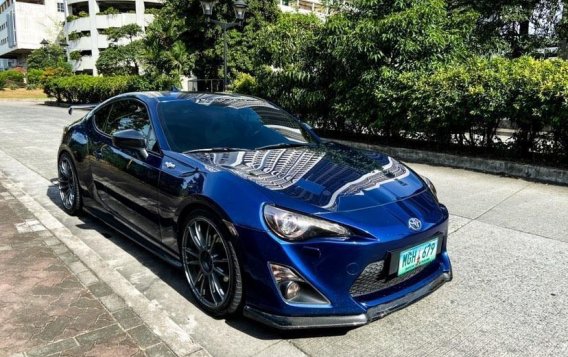 Blue Toyota 86 2013 for sale in Manila
