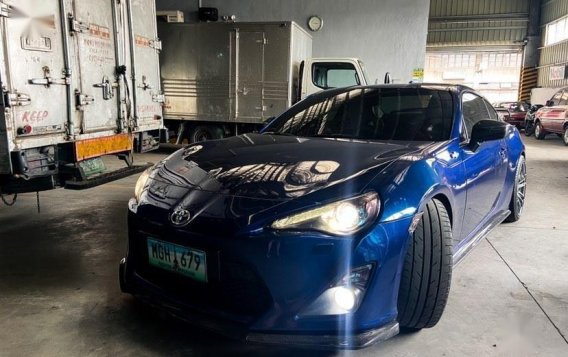 Blue Toyota 86 2013 for sale in Manila-9