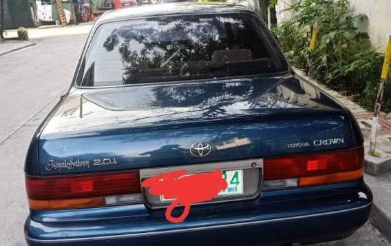 Blue Toyota Crown 1990 for sale in Manila-2