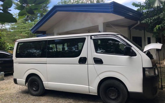 White Toyota Hiace for sale in Davao-2
