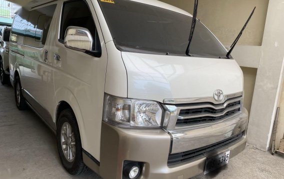 Silver Toyota Hiace Super Grandia for sale in Malabon