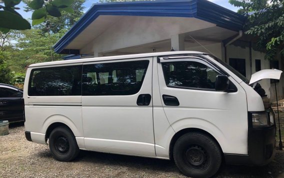 White Toyota Hiace for sale in Davao-1