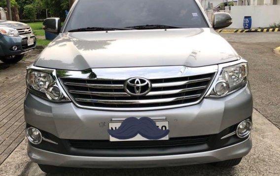 Silver Toyota Fortuner for sale in Cainta