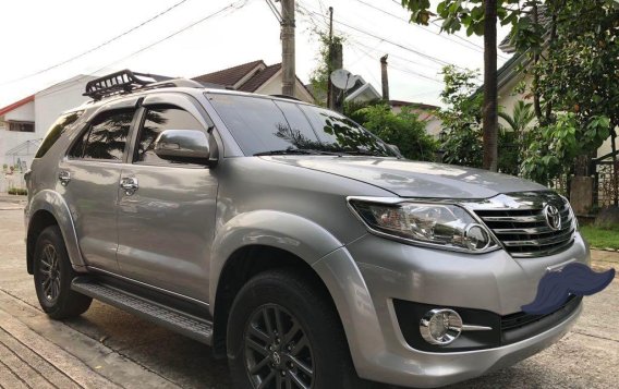 Silver Toyota Fortuner for sale in Cainta-2