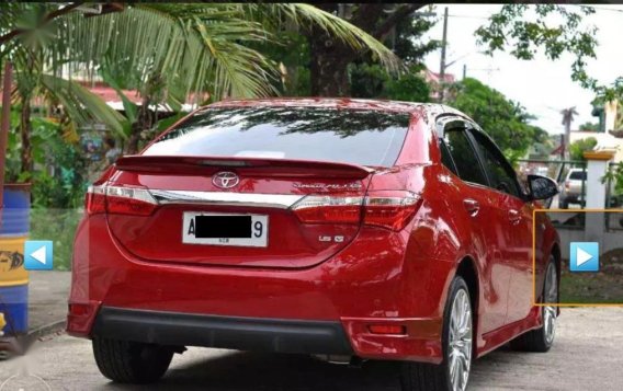 Sell Red 2014 Toyota Corolla Altis in Mandaluyong-3