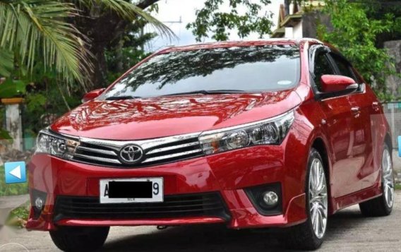 Sell Red 2014 Toyota Corolla Altis in Mandaluyong