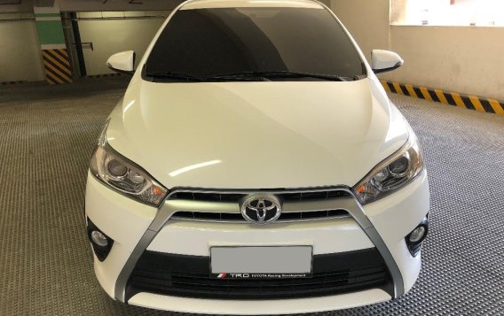 White Toyota Yaris 2017 for sale in Manila-7