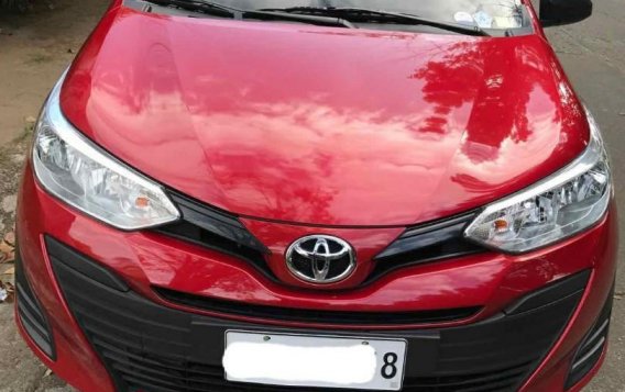 Red Toyota Vios 2018 for sale in Quezon City
