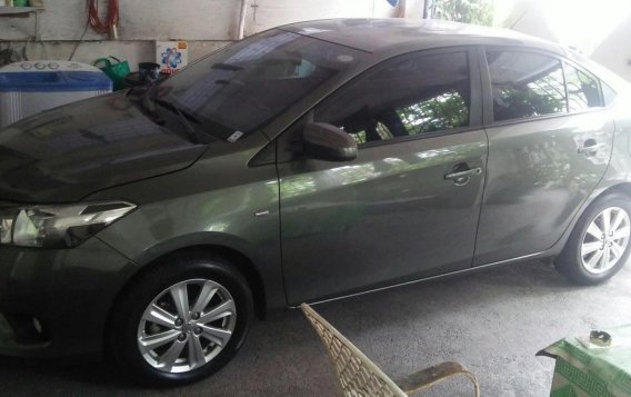 Selling Green Toyota Vios 2017 Sedan at 111000 km in Mandaluyong