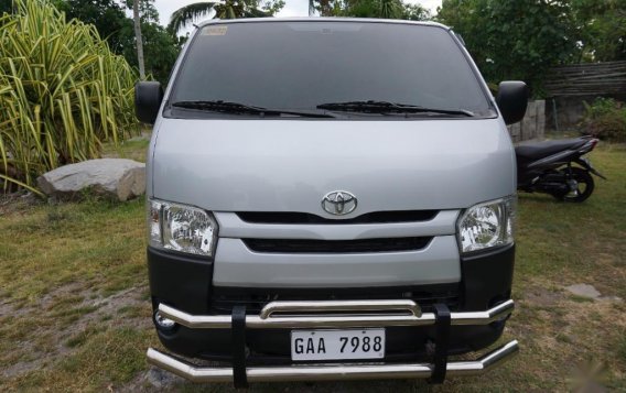 Silver Toyota Hiace 2010 for sale in Mambajao-3