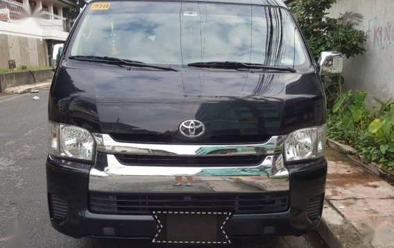 Sell Black 2018 Toyota Hiace Super Grandia in Quezon City